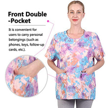 Load image into Gallery viewer, Post Surgery Shirt Post Mastectomy Shirts Short Sleeve Shoulder Surgery Shirt Rehab Clothes with Drain Management Pockets(AA15-L)
