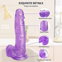 Load image into Gallery viewer, Sex Toy for Women, Dildo, Super Realistic Waterproof Massager Tool Dildo Harness Suction Cup Dildo for Women
