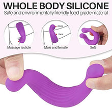 Load image into Gallery viewer, Vibrating Cock Ring Cock Ring Couples Vibrator, Adult Sex Toys Clitoris Vibrator G-spot Stimulator, Men&#39;s Vibrator for Testicle Stimulation for Men Erection and Improving Sexual Performance
