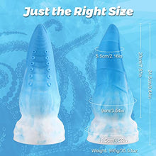 Load image into Gallery viewer, 9.6 Inch Tentacle Dildo Octopus Anal Plug Liquid Silicone, Seiecft Monster Dildo Adult Sex Toy with Strong Suction Cup for Vaginal G-Spot &amp; Anal Play Suitable
