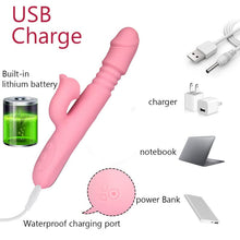 Load image into Gallery viewer, G Spot Vibrator for Women, 10 Stimulation Modes Rabbit Vibrator Sex Stimulator Clits Clitoris Anal Stimulation Massager, Clitoral Vibrator Adult Toys
