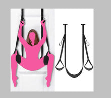 Load image into Gallery viewer, Door Sex Swing - Sexy Slave Bondage Love Slings for Adult Couples with Adjustable Straps, Holds up to 300lbs Door Swing with Seat Position Assist Soft Strap Adult Yoga Sunglasses-DKT2
