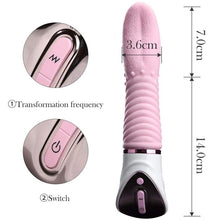 Load image into Gallery viewer, Adult Sex Toys Women Sex Toy Thrusting Vibrator G Spot Rabbit Anal Wand Clitoral Vaginal Nipple Clit Stimulator for Couples with 10 Silicone Finger Vibrator Modes
