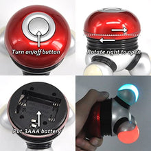 Load image into Gallery viewer, Goldengulf Portable Handheld Mini Electric Body Vibrating Massager with Led Light Perfect Massage for Head Neck Chest Face Arm Leg Massager Relieve Your Stress Make Your Happy(Color May Vary)
