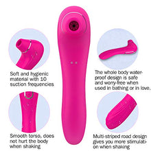 Load image into Gallery viewer, Clitoris Stimulating Vibrator - Non-Contact Clitoral Sucking Pressure-Wave Technology &amp; Vibration, Waterproof, Rechargeable (Purple)
