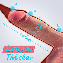 Load image into Gallery viewer, Huge Dildo, 10.43 Inch Realistic Dildo Feels Like Skin, Massive Dildo with Strong Suction Cup, Big Size Anal Dildo, Adult Sensory Toys, Sex Toys for Couples Male &amp; Female &amp; Gays Flesh Cobulipo
