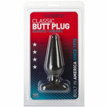 Load image into Gallery viewer, Caresse 5.5&quot; Butt Plug Medium-Black
