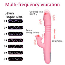 Load image into Gallery viewer, G Spot Vibrator for Women, 10 Stimulation Modes Rabbit Vibrator Sex Stimulator Clits Clitoris Anal Stimulation Massager, Clitoral Vibrator Adult Toys
