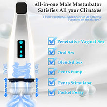 Load image into Gallery viewer, 3 in 1 Automatic Male Masturbators Thrusting Sucking Vibrating,Automatic Male Masturbators Adult Sex Toys for Men&#39;s Sex Pleasure
