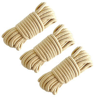 Sex Bondage Soft Rope Cord Nature 3Pcs 10M 33 Feet Cotton Rope Craft Rope Thick Cotton Cord Adult Games Restraints