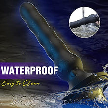 Load image into Gallery viewer, Wave Motion Prostate Massager Anal Vibrator Strong Suction Cup, Remote Control 10 Vibrating 4 Wave Modes, Clitoral G-Spot Stimulator Waterproof Adult Sex Toys for Men Women and Couples
