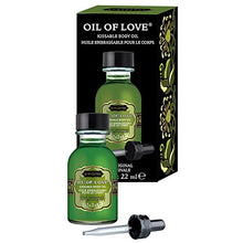 Load image into Gallery viewer, KAMA SUTRA Oil of Love The Original - .75 fl oz/22 ml - Kissable Warming Body Treat for Foreplay Fun, Water-Based and Non-Staining
