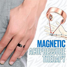 Load image into Gallery viewer, Blood Sugar Control Ring, Magnetic Therapy Ring, Copper Magnet Rings Opening Adjustable, Magnetic Therapy Copper Energy Adjustable Ring, Therapeutic Magnetic Rings with Strong Magnets (A-3PCS)
