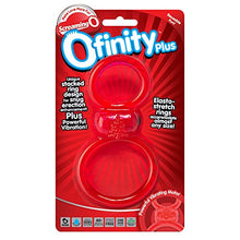 Load image into Gallery viewer, SCREAMING O Ofinity Plus Cock Ring, Red
