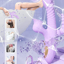 Load image into Gallery viewer, Vibrator for Women 3 in 1 G-Spot Rabbit Anal Dildo, Adult Sex Toy with 10 Vibrating Modes for Women - Waterproof Rechargeable Clitoris Vagina Stimulator Massager - Vibrador para Mujer
