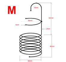 Load image into Gallery viewer, NOPNOG Spring Type Penis Ring with Urethral Plug and Glans Ring, Male Chastity Device, Stainless Steel (Medium)
