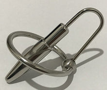 Load image into Gallery viewer, Solid Metal Cock Plug with Glans Ring
