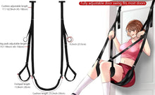 Load image into Gallery viewer, Door Sex Swing - Sexy Slave Bondage Love Slings for Adult Couples with Adjustable Straps, Holds up to 300lbs Door Swing with Seat Position Assist Soft Strap Adult Yoga Sunglasses-DKT2
