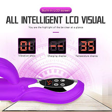 Load image into Gallery viewer, Thrusting G Spot Rabbit Vibrator Large Flexible Dildo for Women Vibration Pleasure Heating Function Clitoral Modes Softer Adult Toy Solo Play G-Spot Sex Toys Couples Fun
