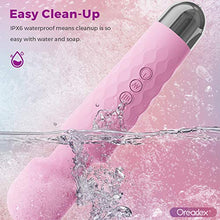 Load image into Gallery viewer, Rechargeable Vibrator, 20 Patterns &amp; 5 Speeds,G-Spot Wand Vibrator, Clit Vibrators, Sex Toys, Quiet &amp; Powerful - Waterproof, Dildos, Adult Toys, Personal Wand Massager - Sakura Pink
