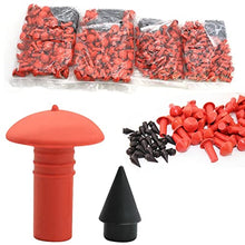 Load image into Gallery viewer, OneGas 70 Pcs Mushroom Plugs, Mushroom Shaped Tire Repair Insert Plugs,Red/Black Emergency Plugs (Big)
