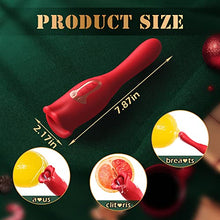 Load image into Gallery viewer, Adult Sex Toys Vibrator for Women with 10 French Kissing Modes &amp; Vibration Patterns, Adult Toys Vibrators Rose Sex Toy, G Spot Adult Toy &amp; Clitoral with Tongue, Dildo Adult Sex Toys &amp; Games
