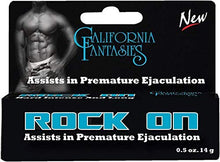 Load image into Gallery viewer, California Fantasies Rock On Ejaculation Control For Men - .5 Oz. Tube Boxed
