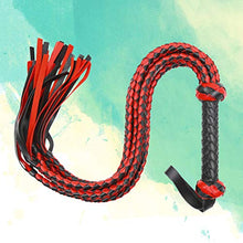 Load image into Gallery viewer, Adult Games Sexy Whip Hand- Woven Leather Toy Sexy Lash Bondage Sex Products Toy Sexy Toy- Sex Whip
