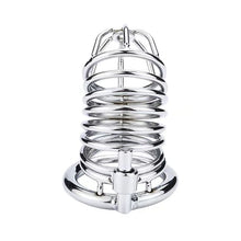 Load image into Gallery viewer, LEQC Chastity cage for Men Chastity Devices Cock cage &amp; 26 pc BDSM Bed Restraints for Sex, Leather Bondage Restraints Kits Kinky
