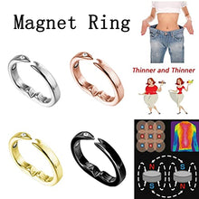 Load image into Gallery viewer, ariarly Lymphatic Drainage Ring, Lymphatic Drainage Magnetic Ring, Magnetic Lymph Detox Ring, Magnetic Therapy Ring for Stress Pain Relief, Adjustable Opening Magnetic Ring for Men Women 2 Pack
