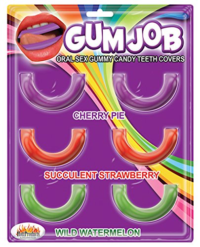 Gum Job Oral Sex Candy Teeth Covers---(Package of 2)