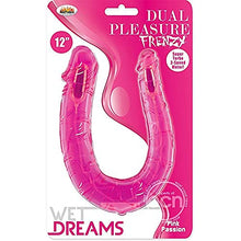 Load image into Gallery viewer, Hott Products Unlimited 53096: Wet Dreams Dual Pleasure Magenta
