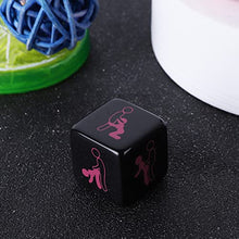 Load image into Gallery viewer, npkgvia Sexy Fitness Dice 5 Pack Adult Fun Love Po-se Sexy Couple Toy Novelty Valentine&#39;s Party Gift Button Dog Words (as Show, One Size)
