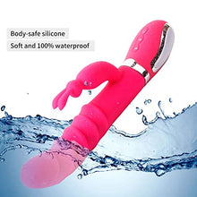 Load image into Gallery viewer, G Spot Rabbit Vibrator Electric Toy, Rose Sex Toys for Clitoris G-spot Stimulation,Waterproof Dildo Vibrator with 9 Powerful Vibrations Dual Motor Stimulator Massager Adult Sex Toy
