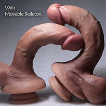 Load image into Gallery viewer, 8-Inch Marcus Miller Ultra-Realistic Dildo: Non-Porous Silicone, with Strong Suction Cup - Ideal Adult Penis Toy for Women, Gay, and Couples - Consoladores.
