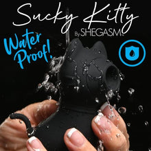 Load image into Gallery viewer, Inmi Shegasm Sucky Kitty Clitoral Stimulator - Black
