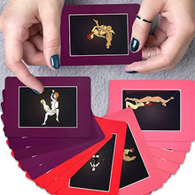 Load image into Gallery viewer, 50 Positions of Bondage Game Sex Toy Sex Card Game for Couple Lover, Adult Sexual Position Card Bedroom Battle Card
