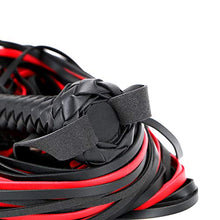 Load image into Gallery viewer, NOPNOG SM Whip, Spanking Paddle, PU Leather (Black and Red)
