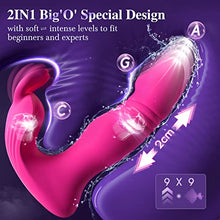 Load image into Gallery viewer, Adult Sex Toys Women Sex Toy - 3IN1 App Remote Control Vibrator Wearable, Adult Toys with 9 Vibrating Rabbit Ears &amp; 9 Thrusting Dildo Clitoral G Spot Anal Dildo Vibrators Sex Machine for Women Couples
