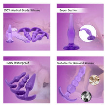 Load image into Gallery viewer, Six Realistic Classic Dick Plug&#39;s of Silicone Material Fit The Body Shape
