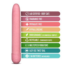 Load image into Gallery viewer, Blush Gaia Eco Bullet | Worlds First Sustainable Plant Based Vibrator | Eco Friendly Non Petroleum Based | Vibrating Pleasure Product for Women | Coral
