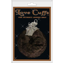 Load image into Gallery viewer, Adult Sex Toys Plush Love Cuffs Brown
