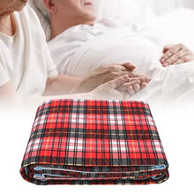 Load image into Gallery viewer, Agatige Incontinence Bed Pad, Reusable Cotton Urine Bed Pad for Disabled(180 * 200)
