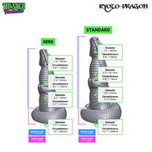 Load image into Gallery viewer, Ryoto Dragon Suction Cup Fantasy Dildo - Dark Green/Light Green Color Scheme - Handmade in The USA - Adult Toys, Sex Toys (Mini)
