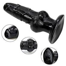 Load image into Gallery viewer, Sex Factory Realistic Dildo 8.25in Dog Penis for Men and Women Novelty Sex Toy Large Size Waterproof Adult Toy Cock Black
