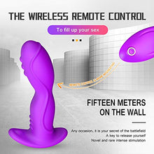 Load image into Gallery viewer, G Spot Wiggling Rabbit Vibrator Panty Remote Quiet Wearable Powerful Couple Fun Flexible Panties Sex Toy for Women Clitoris Silent Clitoral Silicone Lifelike Stimulator Soft
