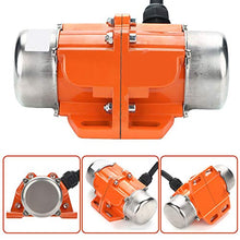 Load image into Gallery viewer, Vibrating Motor, Low Noise Light Quality Electric Vibrating Motor Waterproof for Mining for Metallurgy for Mechanical Equipment for Electricity(Single Phase 100W)
