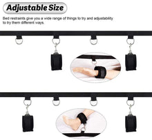 Load image into Gallery viewer, Sex Cuffs for Adults Couples Bed Restraints Kit for Couples Under King Bed Neck to Wrist Bondage Restraints Set Wrist and Ankle Bondaged Kit Adult for Couples Queen Bed Kinky Gift for Women Sweatshirt
