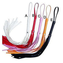 Load image into Gallery viewer, FHBWQY Sexy Small Leather Whip Leather Scattered Whip Whip Horse Whip Alternative Couple Flirting Toys Adult Supplies (Size : A)
