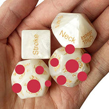 Load image into Gallery viewer, KESYOO 4pcs Sex Dice Games for Couples Romantic Role Playing Dice for Him and Her Party Dice Game Novelty Toy for Hen Party
